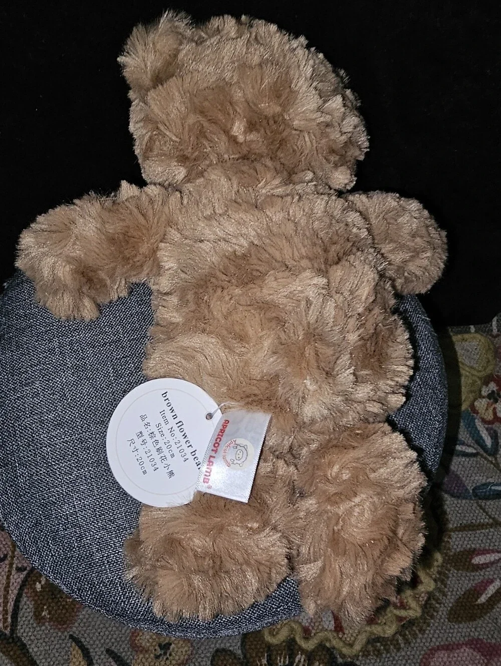 APRICOT Plush Light Brown Teddy Bear - Soft Cuddly Stuffed Animal 10